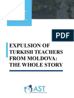 Report Expulsion of Turkish Teachers From Moldova The Whole Story