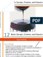 Basic Syrups, Creams, and Sauces