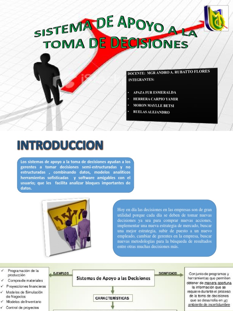 sistema de apoyo a la toma