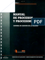 Manual Procesos Procedimientos
