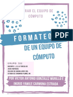 Formateo de Un Equipo de Computo