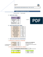 5. Diseño de Desarenador Hidraulica