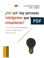 Feinberg, Mortimer - Por Que Hay Personas Inteligentes Que Hacen Estupideces PDF