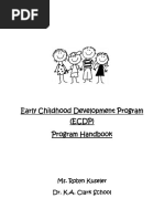 Ecdp Program Handbook