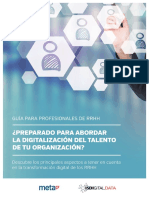 Isdi Preparado para Abordar La Digitalizacion Del Talento en Tu Organizacion Meta4