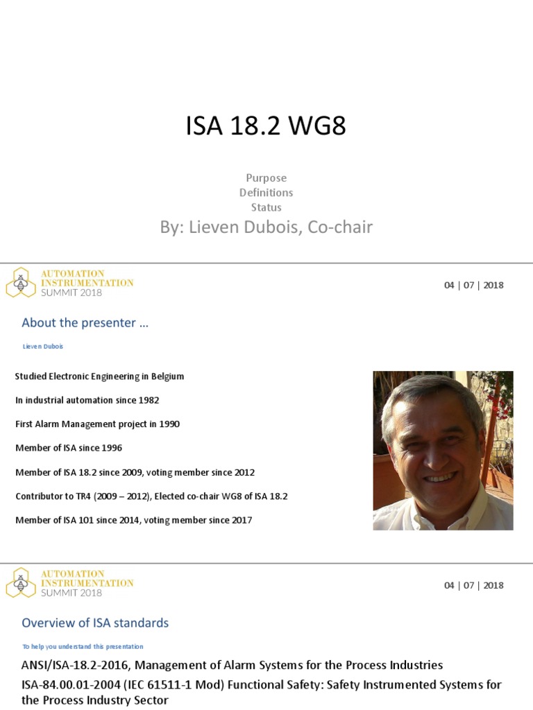 ISA Alarm Management Guide | PDF | Systems Engineering | Engineering
