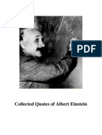 Collected Quotes of Albert Einstein