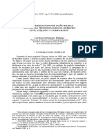 Dialnet LaIndemnizacionPorDanoMoralModernasTendenciasEnElD 2650080 PDF