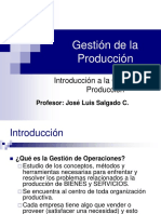 Clase 1 Introduccion Gestion de La Produccion