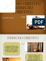 Derecho objetivo, subjetivo y procesal: conceptos y características