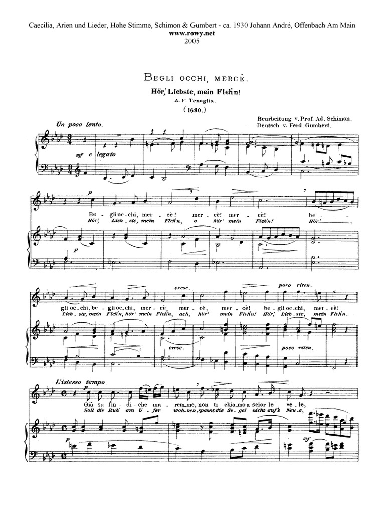 Begli Occhi Merce | PDF
