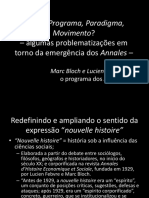 Algumas Problematizações em Torno Da Emergência Revista Annales