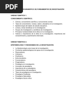 Fundamentos de investigacion