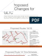 Final Proposed Route Changes For GLTC