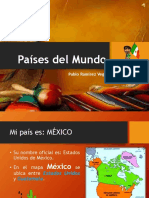 Países Del Mundo. Disertacion de Mexico