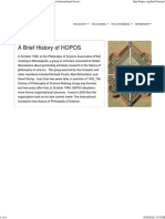 HOPOS Brief History & Early Years - The International Society For History of Philosophy of Science