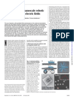 A Self-Assembled Nanoscale Robotic Arm Controlled by Electric Fields