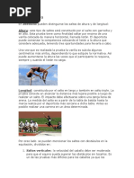 Tipos de saltos en atletismo | PDF | Deporte del atletismo | Juegos de ...