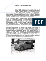 Historia Del Volkswagen