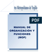 Manual de Organizaciones y Funciones 