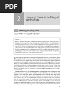 An Introduction Into Sociolinguistics