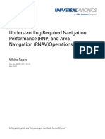 Understanding Required Navigation Performance (RNP) and Area Navigation (RNAV) Operations