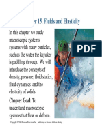 Chapter 15. Fluids and Elasticity