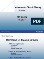 Electronic Devices and Circuit Theory: FET Biasing