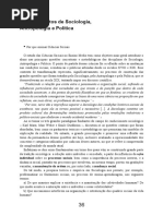 Conhecimentos de Sociologia, Antropologia e Política