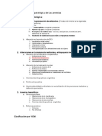 1 Clasificación Fisiopatológica de Las Anemias