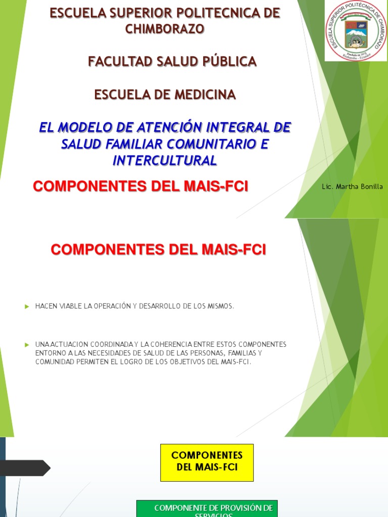 Componentes Del Mais-2 | PDF | Adultos | Hospital