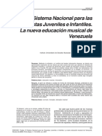 El sistema nacional para las orquestras juveniles e infantiles. La nueva educacion musical de Venezuela.pdf