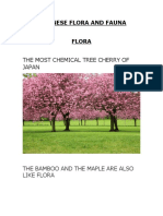 Japanese Flora and Fauna Flora: The Most Chemical Tree Cherry of Japan