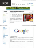 Saiba Procurar No Google Da Melhor Maneira