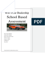 Car Dealership Business Plan