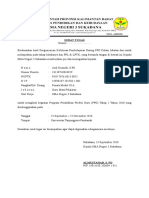 Format Surat Tugas Mengikuti PLPG Sertifikasi Guru