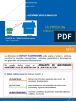 La Vivienda Deficit Cuantitativo PDF