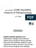 Spinal Cord Injuries Anatomy & Pathophysiology: Jcking