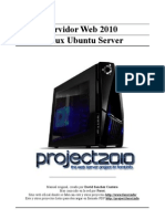 Project 2010 Servidor Web Linux Ubuntu Server Info