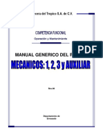 Manual Generico Mecanico de Envasado PDF