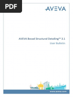 AVEVA Bocad Structural Detailing™ 3.1