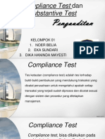 Presentasi Auditing Compliance Test Dan Substantive Test