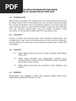 Kertas Kerja Program Pecutan Akhir Mulus