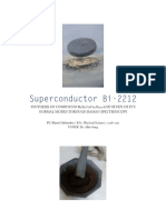 Superconductor Bi-2212