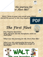 First Fleet Lesson 4