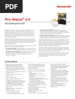 Pro-Watch 4.0: Security Management Suite