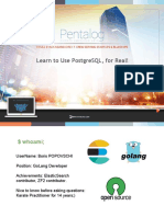 Ebook Learn To Use PostgreSQL For Real