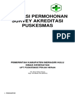 Aplikasi Permohonan Survey Akreditasi Puskesmas Rumbia