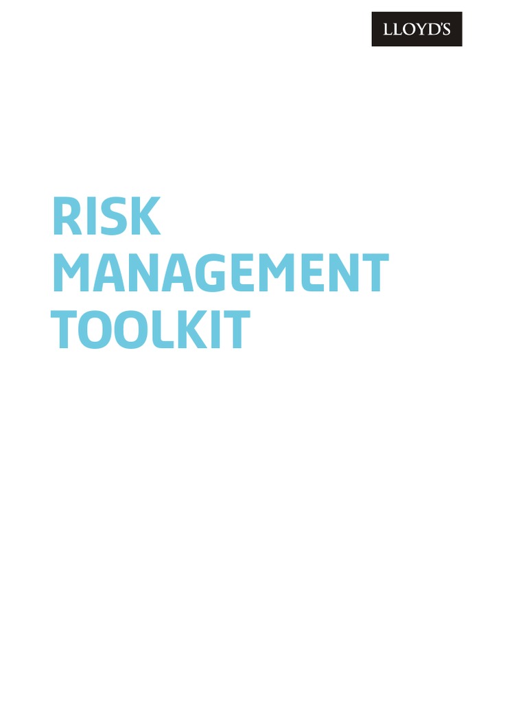 Lloyd's Risk Management Toolkit Overview | PDF | Operational Risk ...