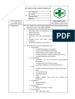 Sop Pembentukan Tim Audit Internal